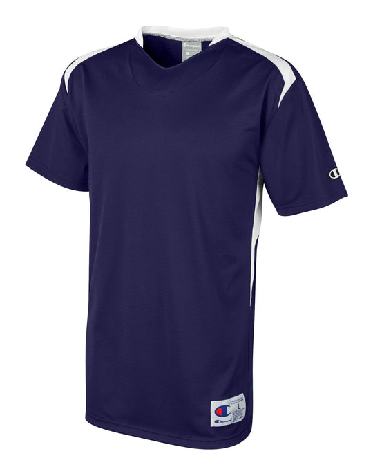 Champion Men's and Youth Baseball Wheel House Double Dry Short Sleeve V-Neck Jersey