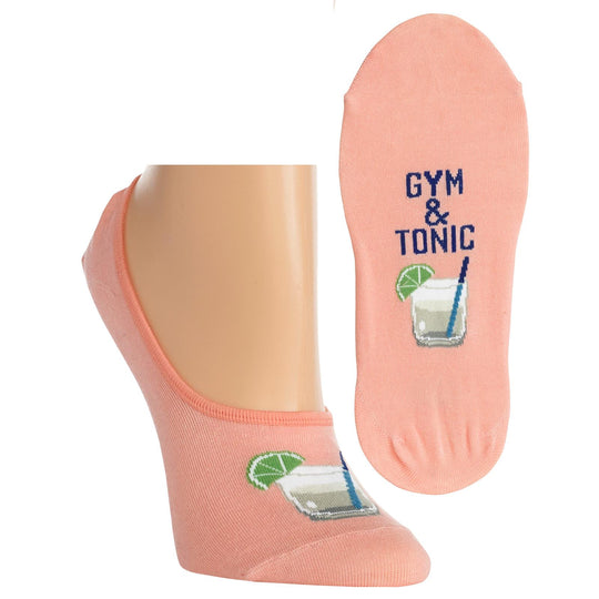 Hot Sox Womens Gym And Tonic Liner Socks