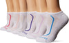 Fruit of the Loom Womens CoolZone Cotton Cushioned No Show Socks 6 Pair