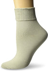 Fruit Of The Loom Womens Turn Cuff Sock