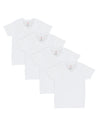 Hanes Mens Comfort Fit Ultra Soft Cotton/Modal V-Neck Undershirt 4-Pack