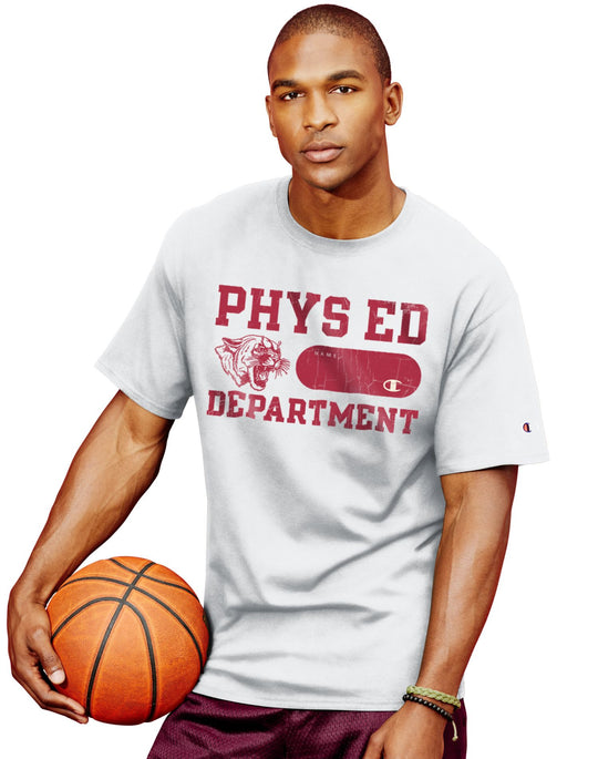 Champion Men`s Cotton-Rich Graphic T Shirt