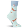 K. Bell Womens Platypus Crew Socks