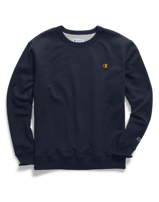 Champion Men`s Powerblend Fleece Pullover Crew