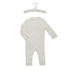 Elegant Baby Unisex Cable Knit Jumpsuit