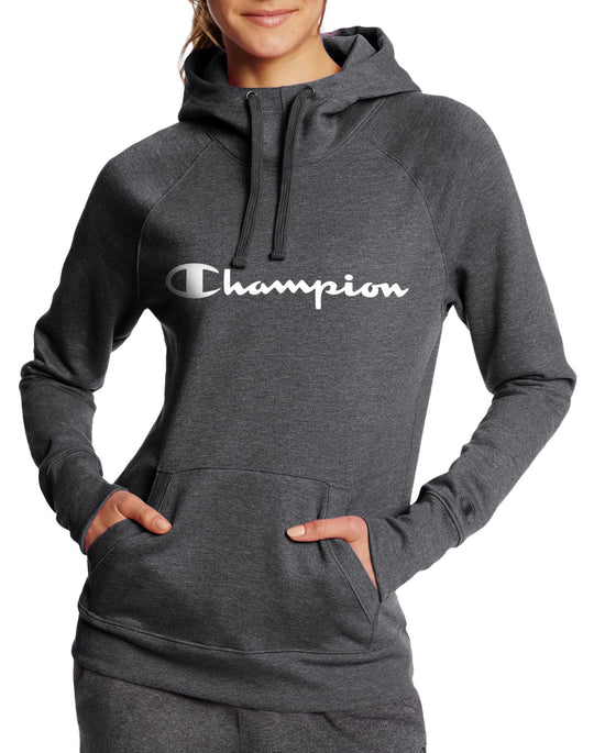 Champion Women`s Fleece Pullover Hoodie