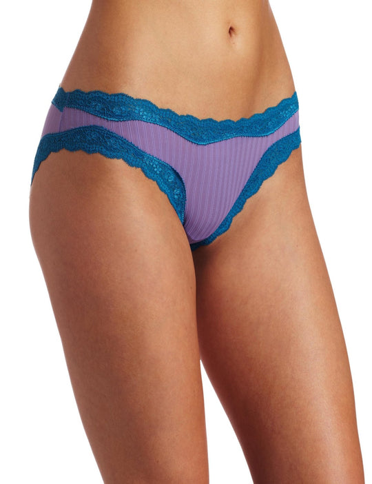 Barely There Women's Go Girlie Flirt Textured Microfiber Bikini