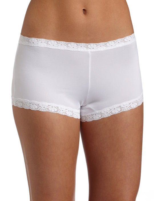 Maidenform Women`s Microfiber and Lace Boyshort