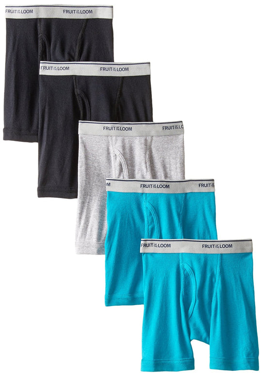 Fruit of the Loom Toddler Boys` 5pk Assorted Boxer Brief