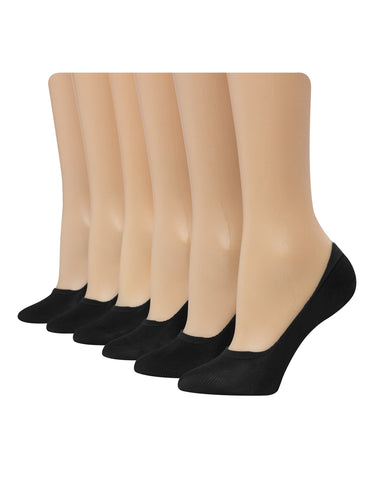 Hanes Women's ComfortSoft® Ultra Low Ballerina Liner, 6-Pack