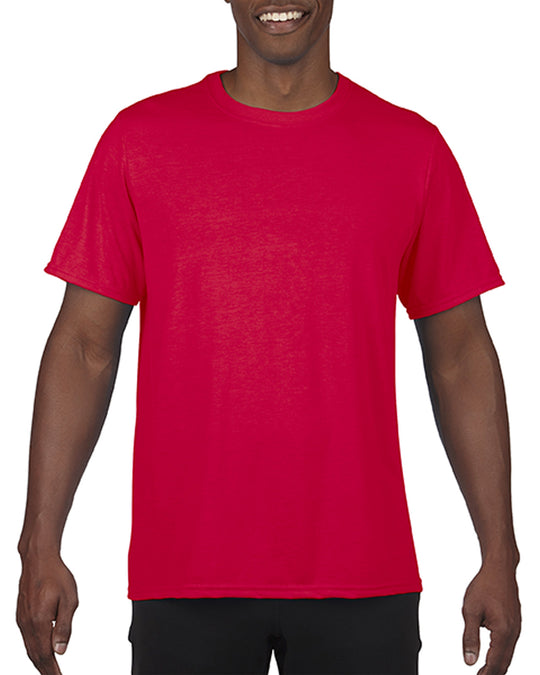 Gildan Mens Performance Core T-Shirt, S, Sport Dark Maroon