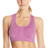 Lily of France Seamless Women`s Reversible Crop Sports Bra