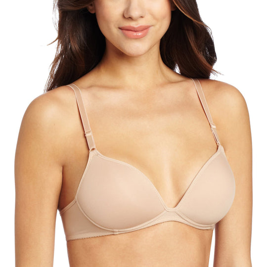 Vassarette Soft `N Smooth Women`s Microfiber Wire-Free T-Shirt Bra