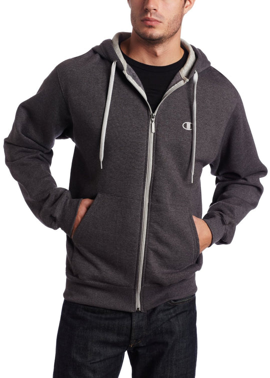 Champion Men's Eco Fleece Full-Zip Hoodie