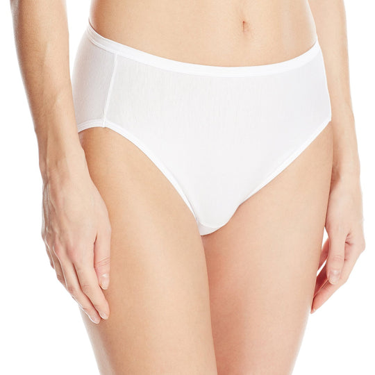 Vanity Fair Illumination Women`s Cotton Stretch Hi-Cut Panty