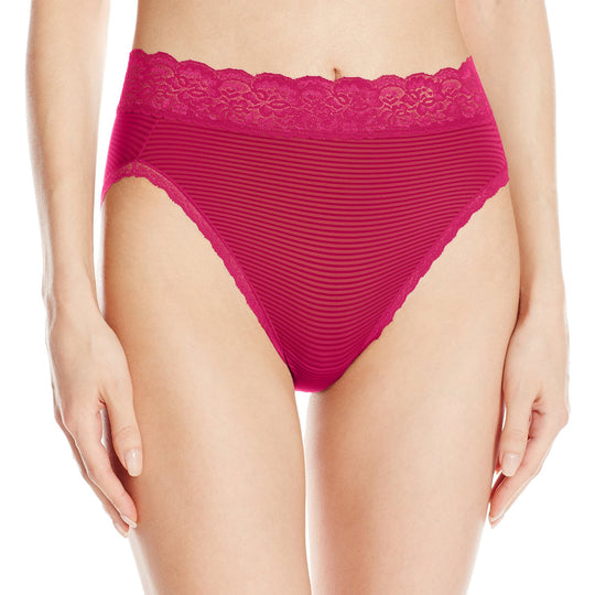 Vanity Fair Flattering Lace Women`s Hi-Cut Brief