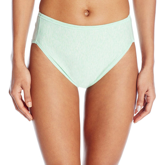 Vanity Fair Illumination Women`s Cotton Stretch Hi-Cut Panty