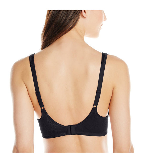 Vanity Fair Body Shine Women`s Full Coverage Floral Underwire Bra