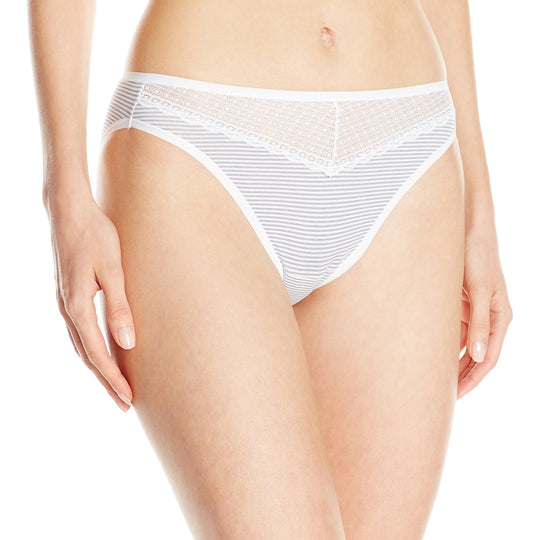 Vanity Fair Beautifully Smooth Women`s Cotton with Lace Bikini Panty