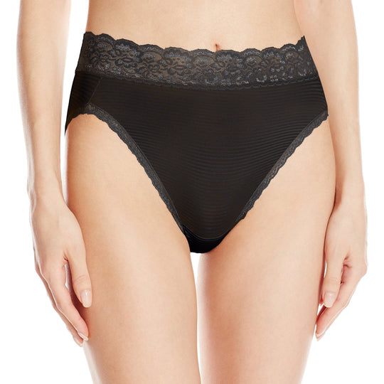 Vanity Fair Flattering Lace Women`s Hi-Cut Brief