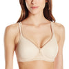 Vanity Fair Body Caress Women`s Lace Full Coverage Wirefree Bra