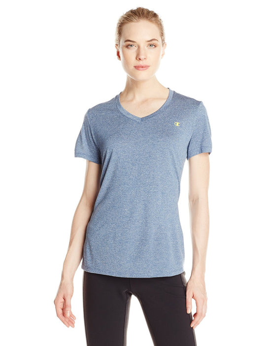 Champion Vapor® Women`s Stripe V-Neck Tee
