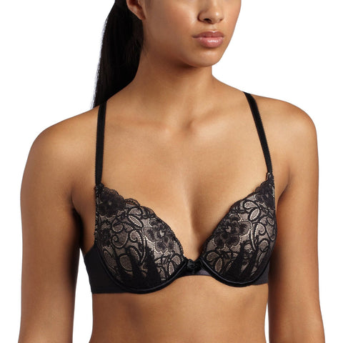 Lily of France Extreme Ego Boost Women`s Lace Push Up Bra