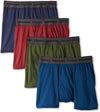 Hanes Classics Men's TAGLESS Slim Fit Boxer Briefs with Comfort Flex Waistband 4-Pack