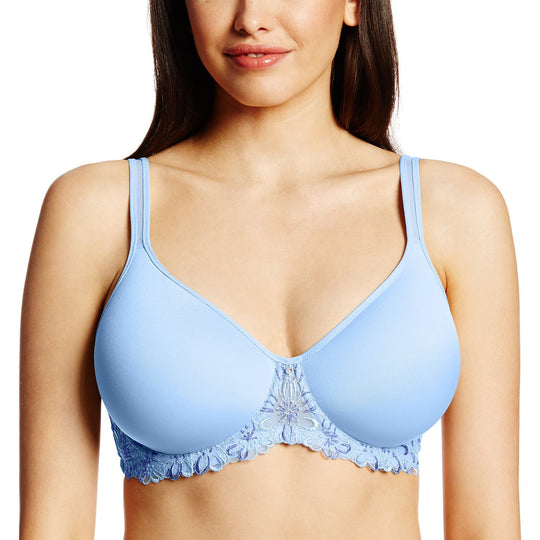 Bali Women`s One Smooth U Ultra Light Embroidered Frame Underwire Bra