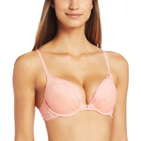 Maidenform Women`s Comfort Devotion Embellished Plunge Push Up Bra