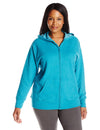 Just My Size Women`s ComfortSoft EcoSmart Fleece Full-Zip Hoodie