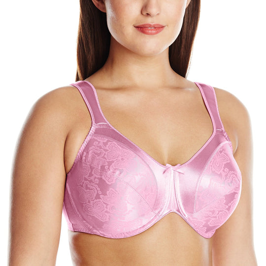 Bali Satin Tracings Minimizer Bra