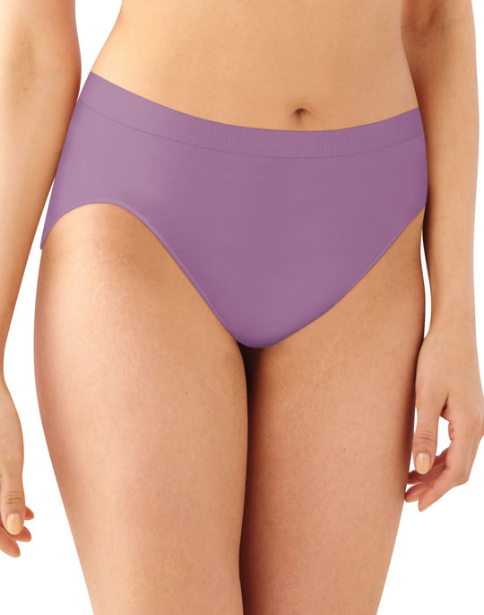 Bali Comfort Revolution Microfiber Solid Hi-Cut Brief