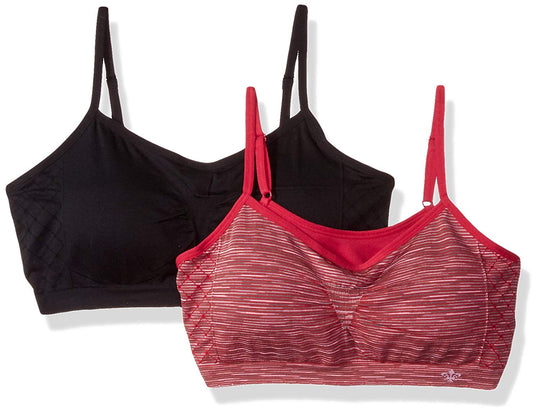 Lily of France Dynamic Duo Women`s 2-Pack Seamless Bralette