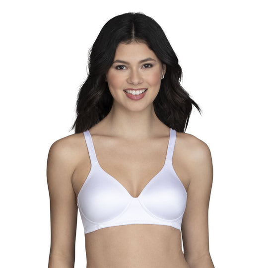Vanity Fair Womens Body Shine Full Coverage Wirefree Bra