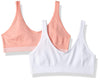 Hanes Girls` Cozy Seamless 2-Pack Wirefree Bra