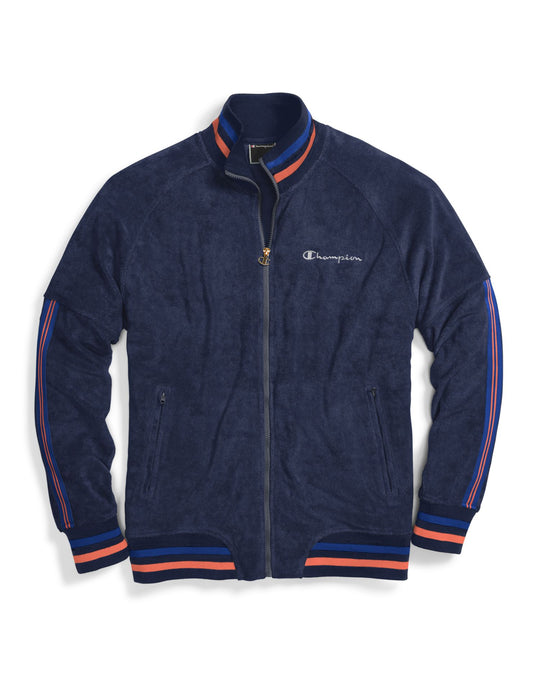 Champion Life Mens Terry Warm Up Jacket