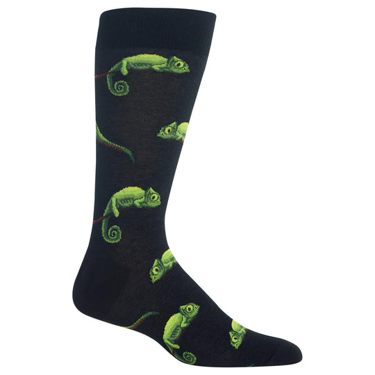 Hot Sox Mens Chameleon Crew Socks