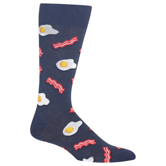 Hot Sox Mens Eggs and Bacon Socks