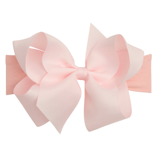 Elegant Baby Girls Headband with 6" Bow
