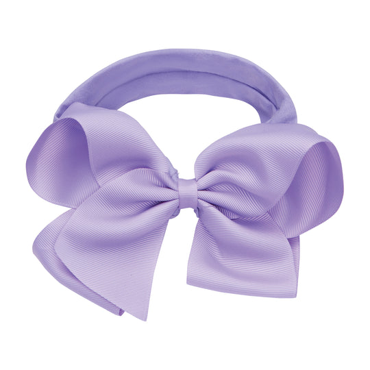 Elegant Baby Girls Headband with 6" Bow