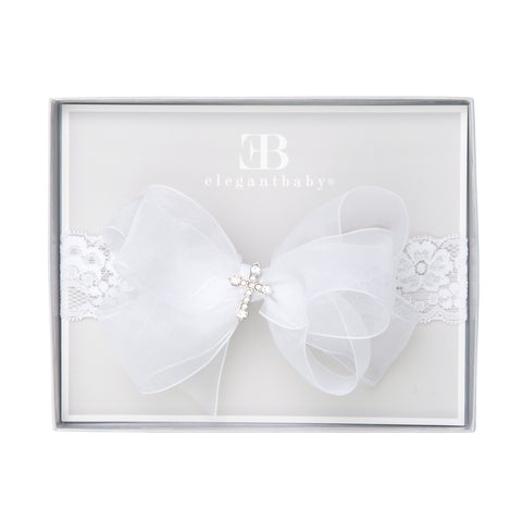 Elegant Baby Unisex Christening Headband