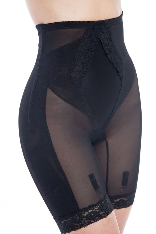 Custom Maid Women`s Extra Support Long Leg Girdle With Side Zipper