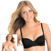 Lily of France Value Collection Women`s 2-Pack Smooth Lace Push Up Bra