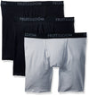 Fruit of the Loom Mens 3-Pack Breathable Long Leg Boxer Brief