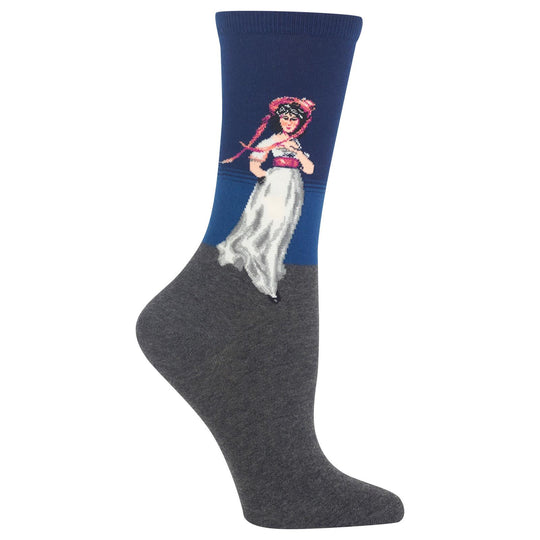 Hot Sox Womens Thomas Lawrences Pinkie Crew Socks