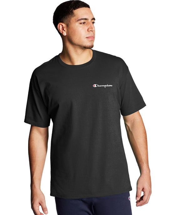 Champion Mens Classic Short-Sleeve Jersey Tee