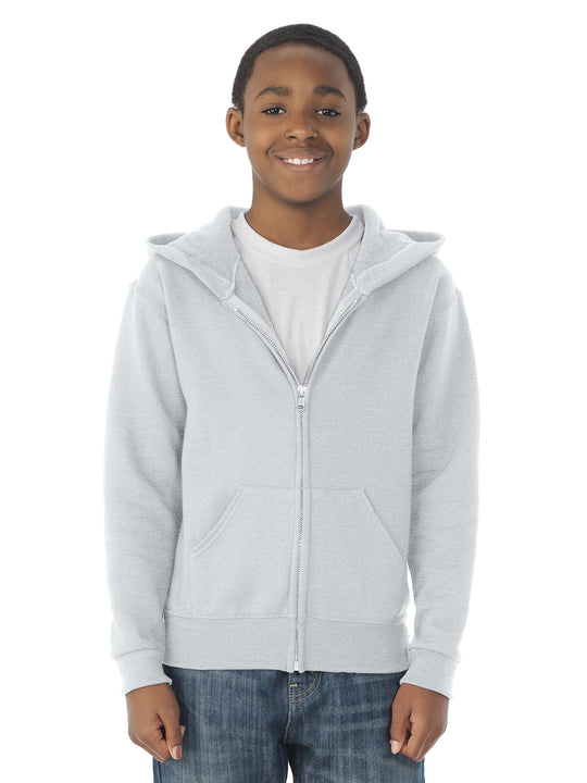 Jerzees Youth NuBlend Full Zip Hooded Sweatshirt