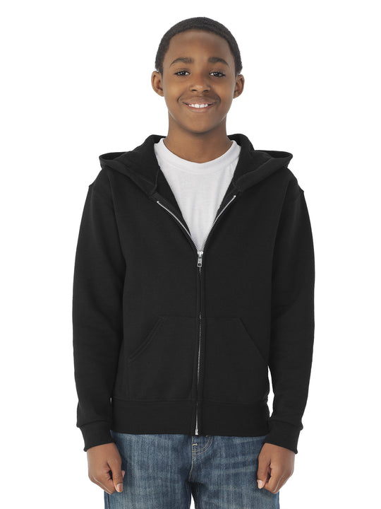 Jerzees Youth NuBlend Full Zip Hooded Sweatshirt