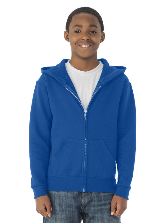 Jerzees Youth NuBlend Full Zip Hooded Sweatshirt